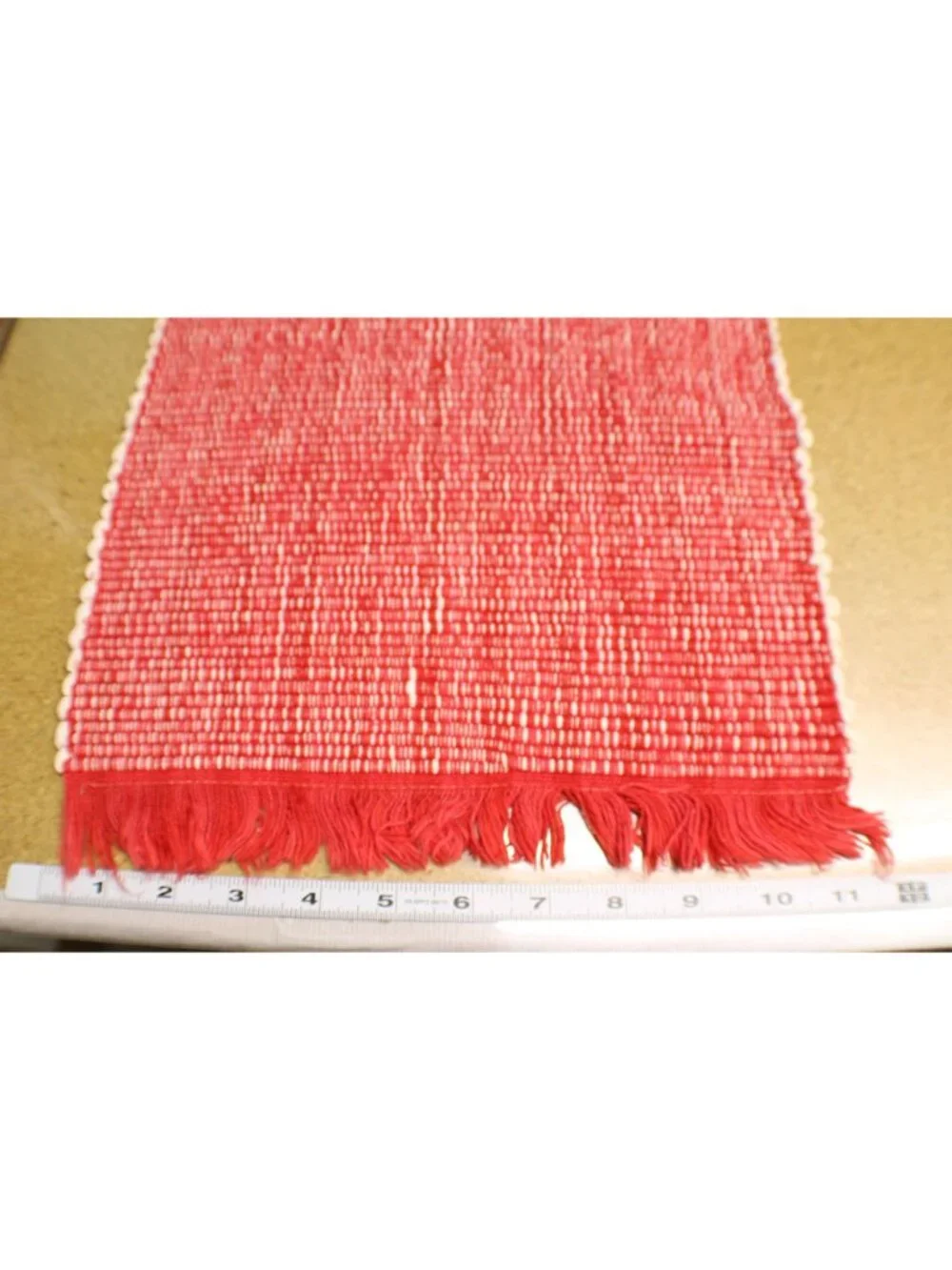 Unknown handwoven red